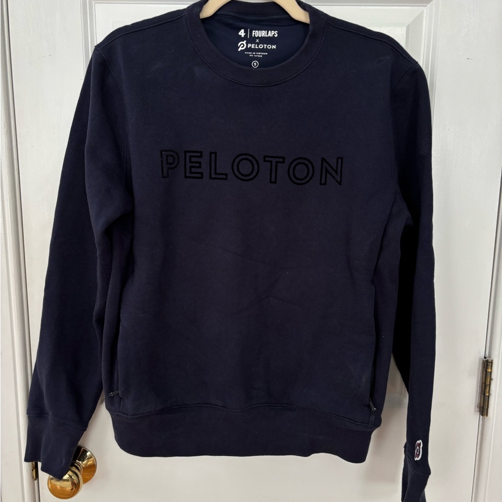 Peloton Navy Crewneck Sweater